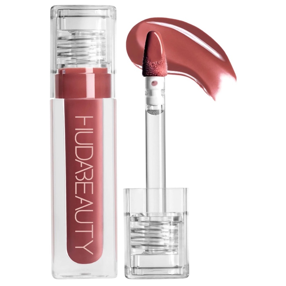Huda Beauty Faux Filter Lipgloss in BOMBSHELL